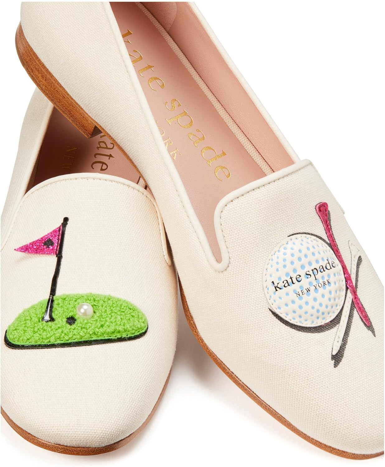 Kate Spadeケイト・スペード ニューヨーク　ラウンジ ゴルフ ローファー Amazon | Kate Spade New York レディース ラウンジ ゴルフ